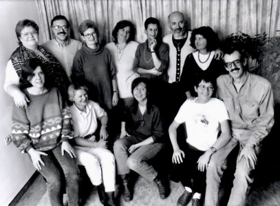 Abschluss LSB-Ausbildung an der Gamed (18.12.1995). Bereits damals Seite an Seite mit Ulrike Hifinger