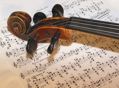 Geige + Noten